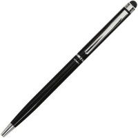 Zebra® StylusPen Twist Ballpoint Pen/Stylus, Black